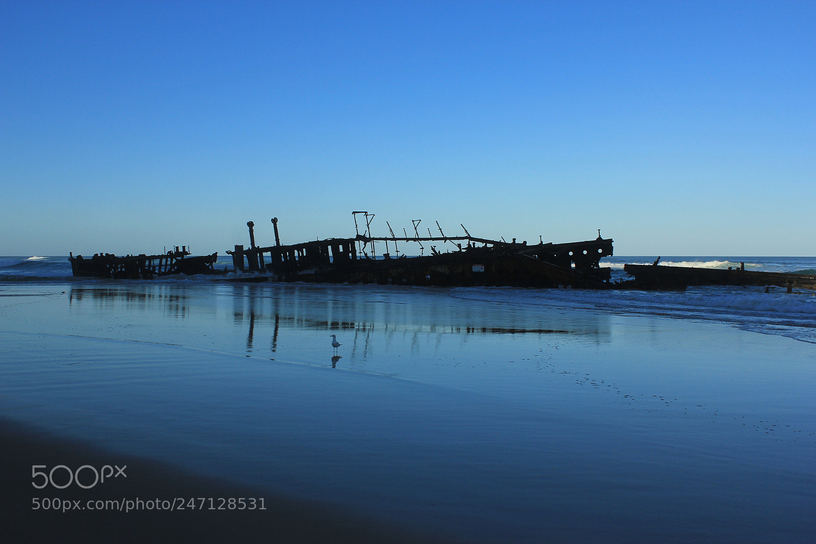 Canon EF-S 18-55mm F3.5-5.6 IS sample photo. Shipwreck, fraser island photography