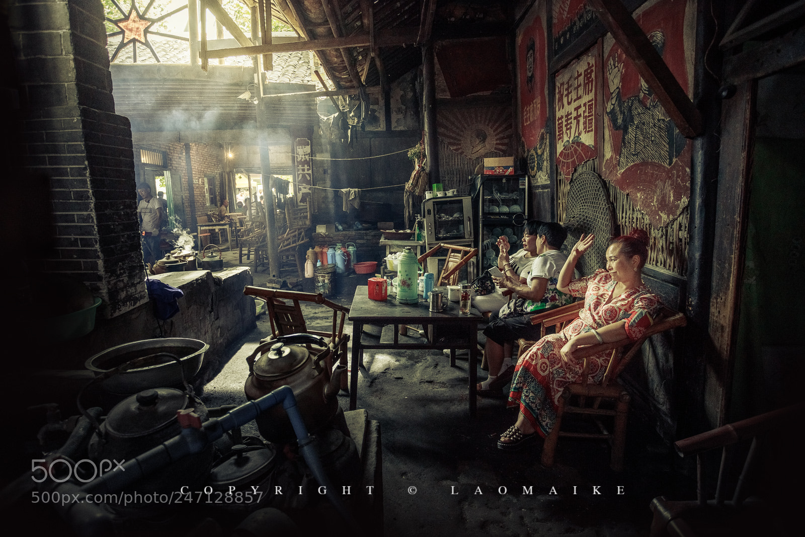 Canon EOS 5DS R sample photo. 中国四川成都双流观音阁百年老茶馆 photography