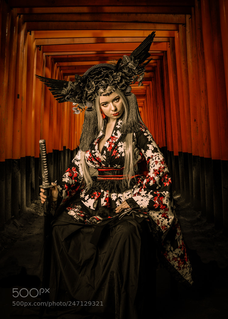 Nikon D610 sample photo. Temple guardian photography
