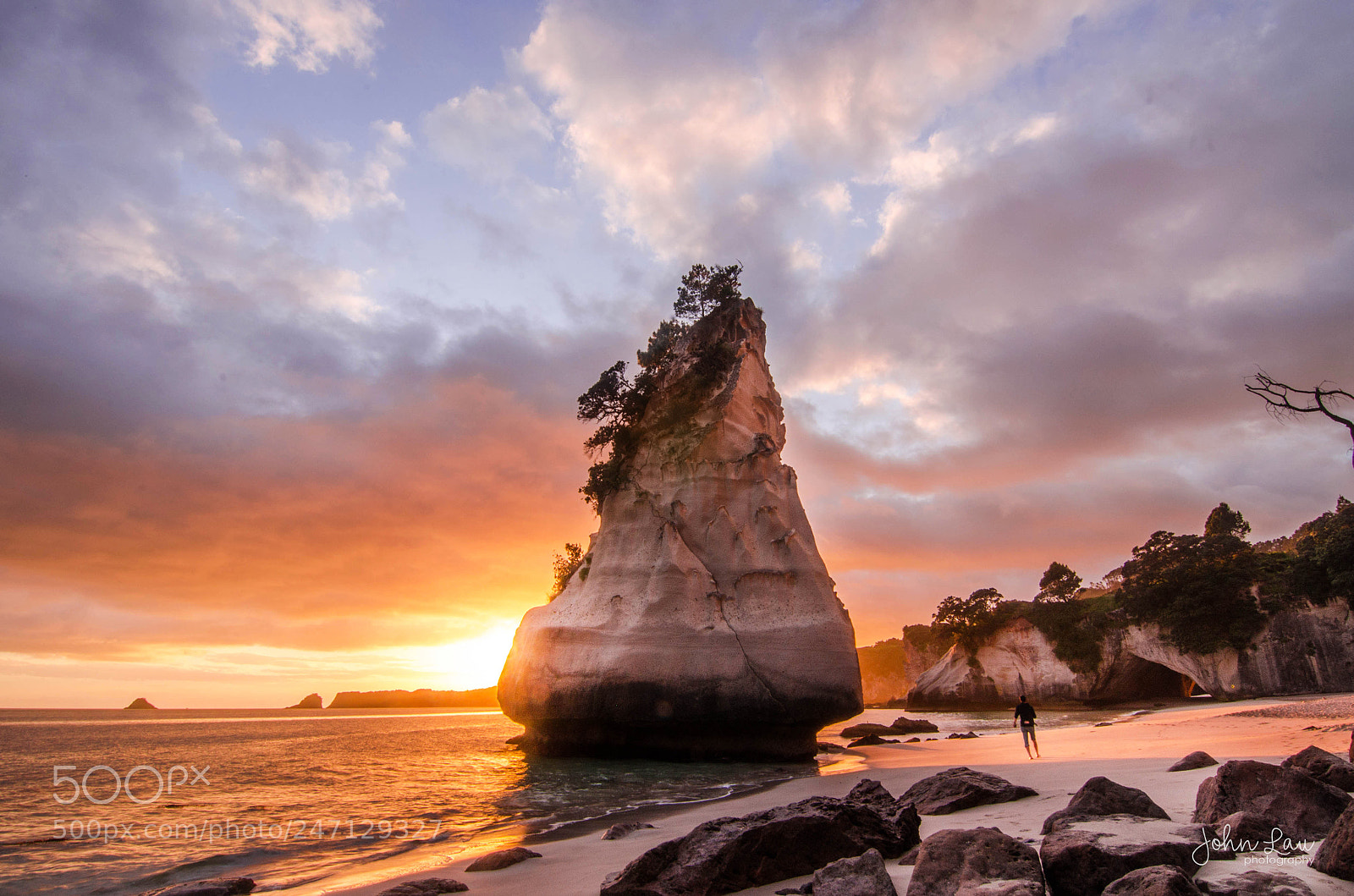 Nikon D5100 sample photo. Cathedral cove photography