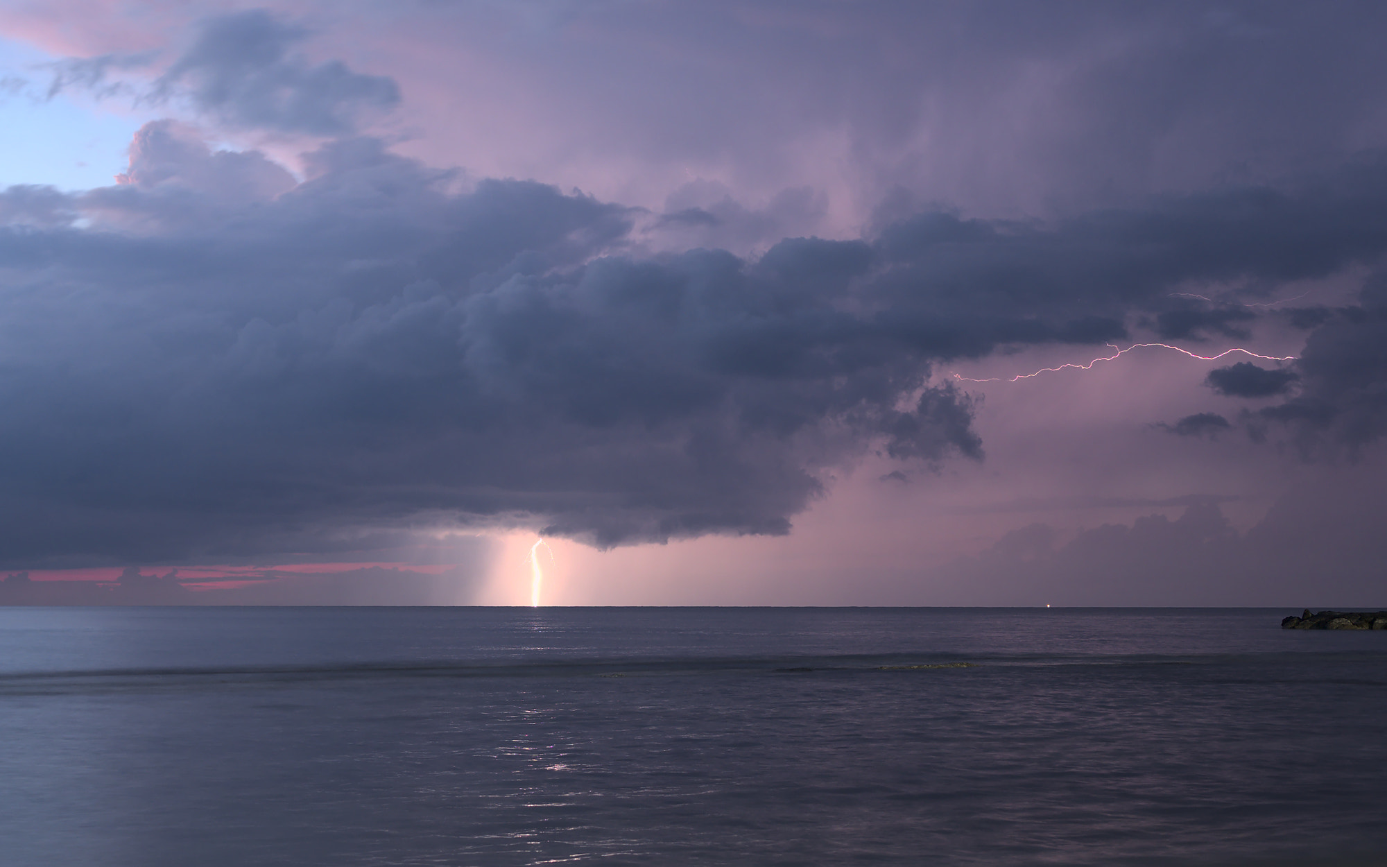 Olympus PEN E-PM2 sample photo. Paphos thunderstorm photography