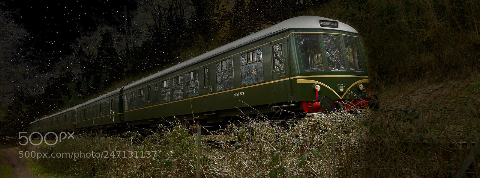 Nikon D7100 sample photo. Train photography