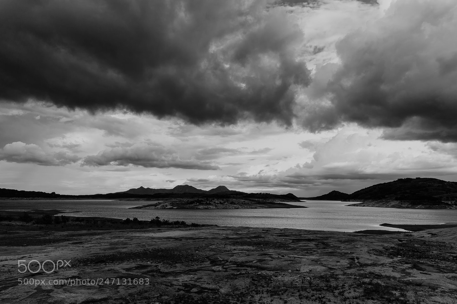 Canon EOS M sample photo. A storm gathers monochrome photography