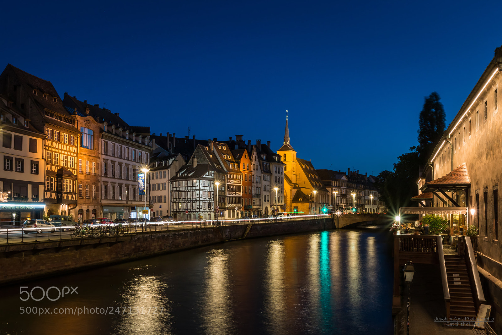 Canon EOS 70D sample photo. Blue hour in strasbourg photography