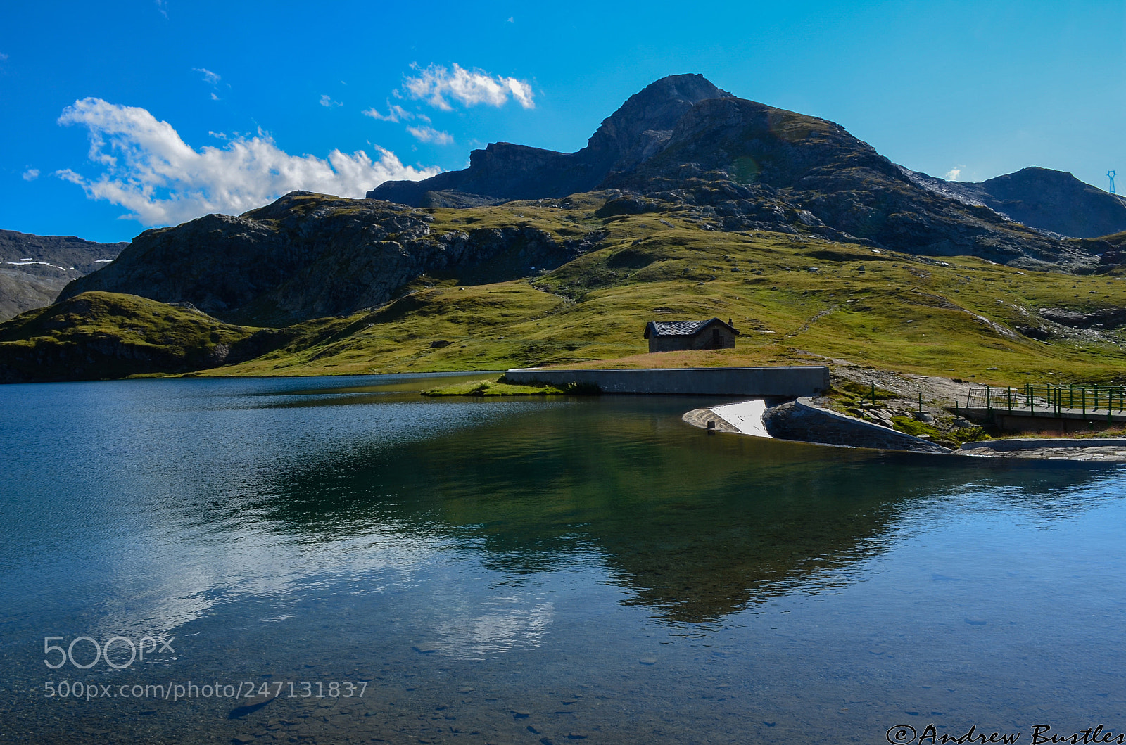 Nikon D5100 sample photo. Lake valle d'aosta photography