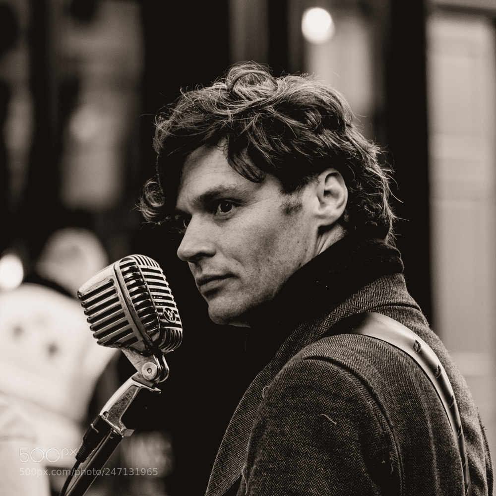 Nikon D5600 sample photo. Dublin busker photography