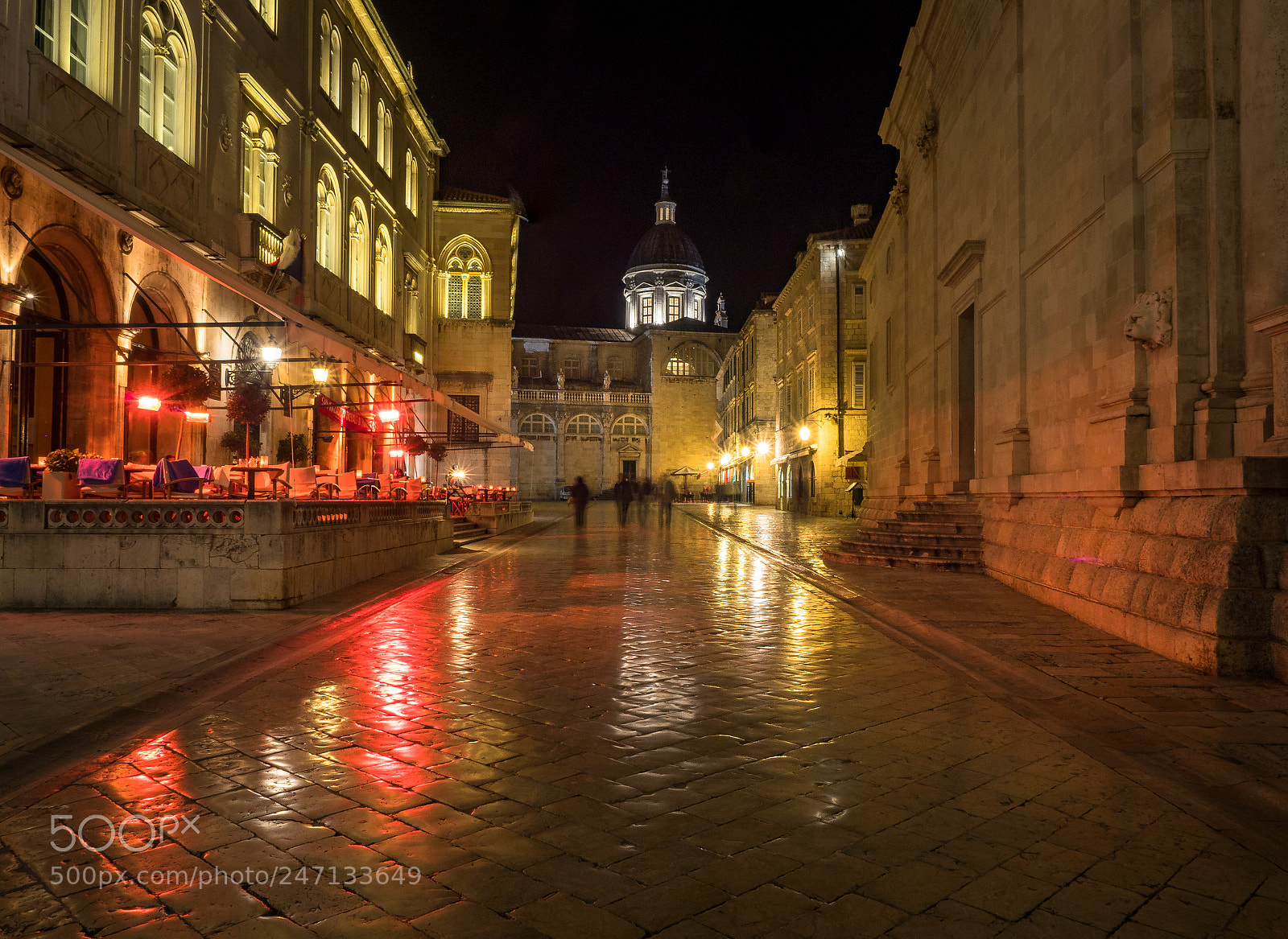 Olympus OM-D E-M1 Mark II sample photo. Dubrovnik night photography