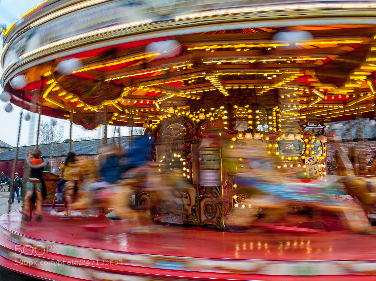 Nikon D3 sample photo. Fairground ii photography