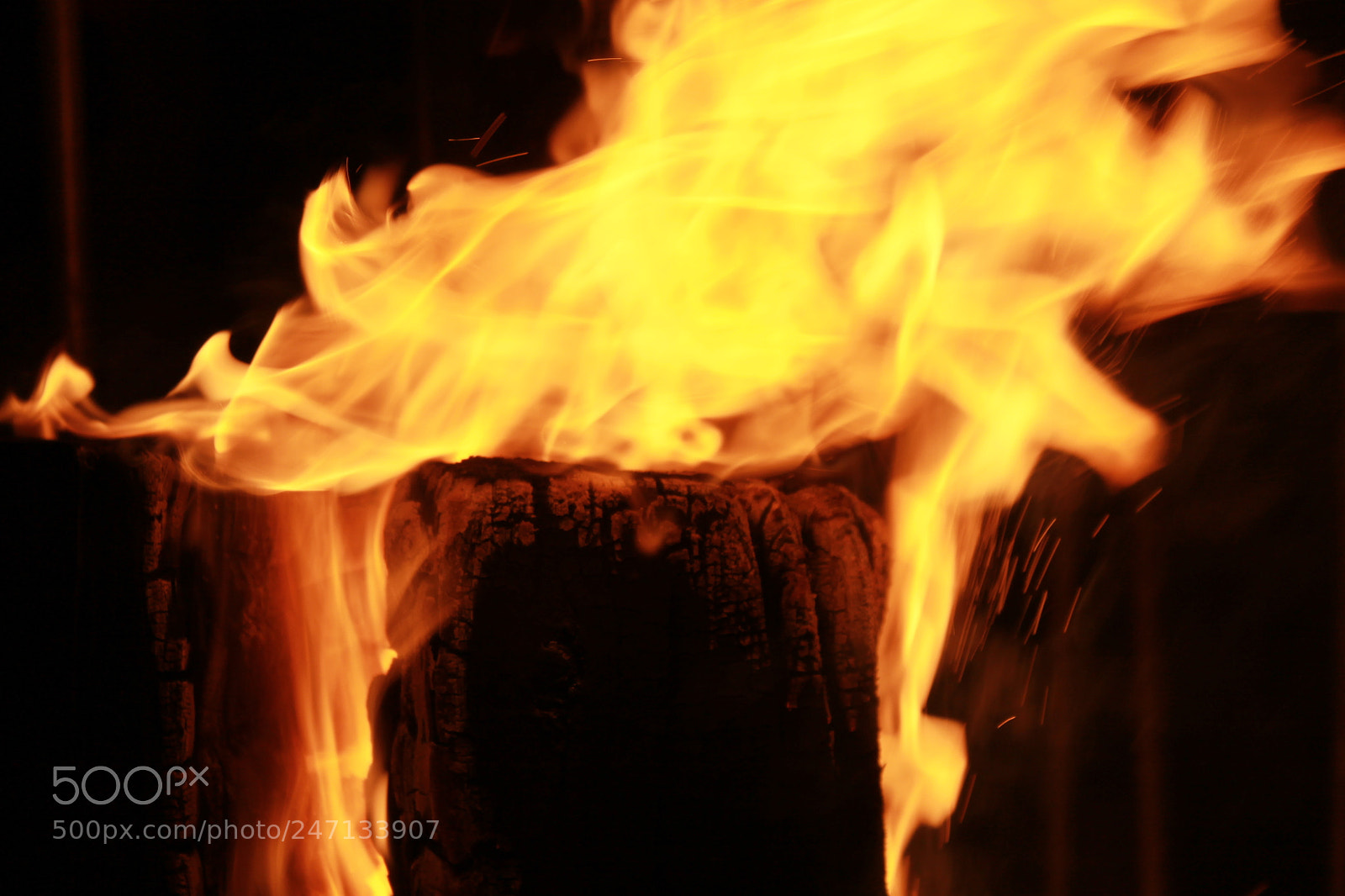 Canon EOS 1100D (EOS Rebel T3 / EOS Kiss X50) sample photo. Fire photography