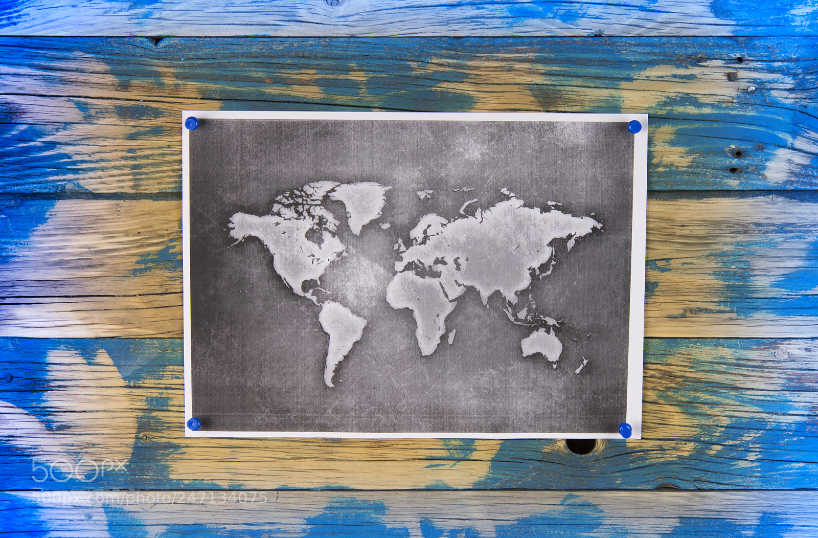 Nikon D500 sample photo. World map photography