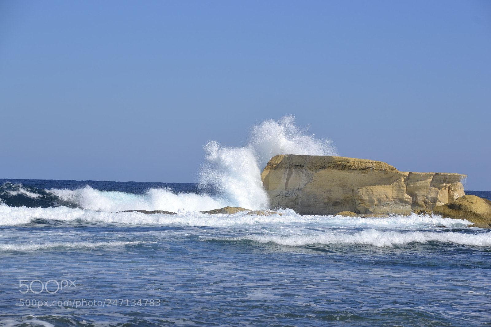 Nikon D3100 sample photo. Waves photography