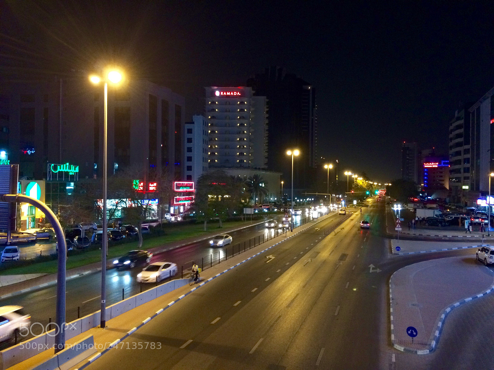Apple iPhone 5s sample photo. City light dubai photography