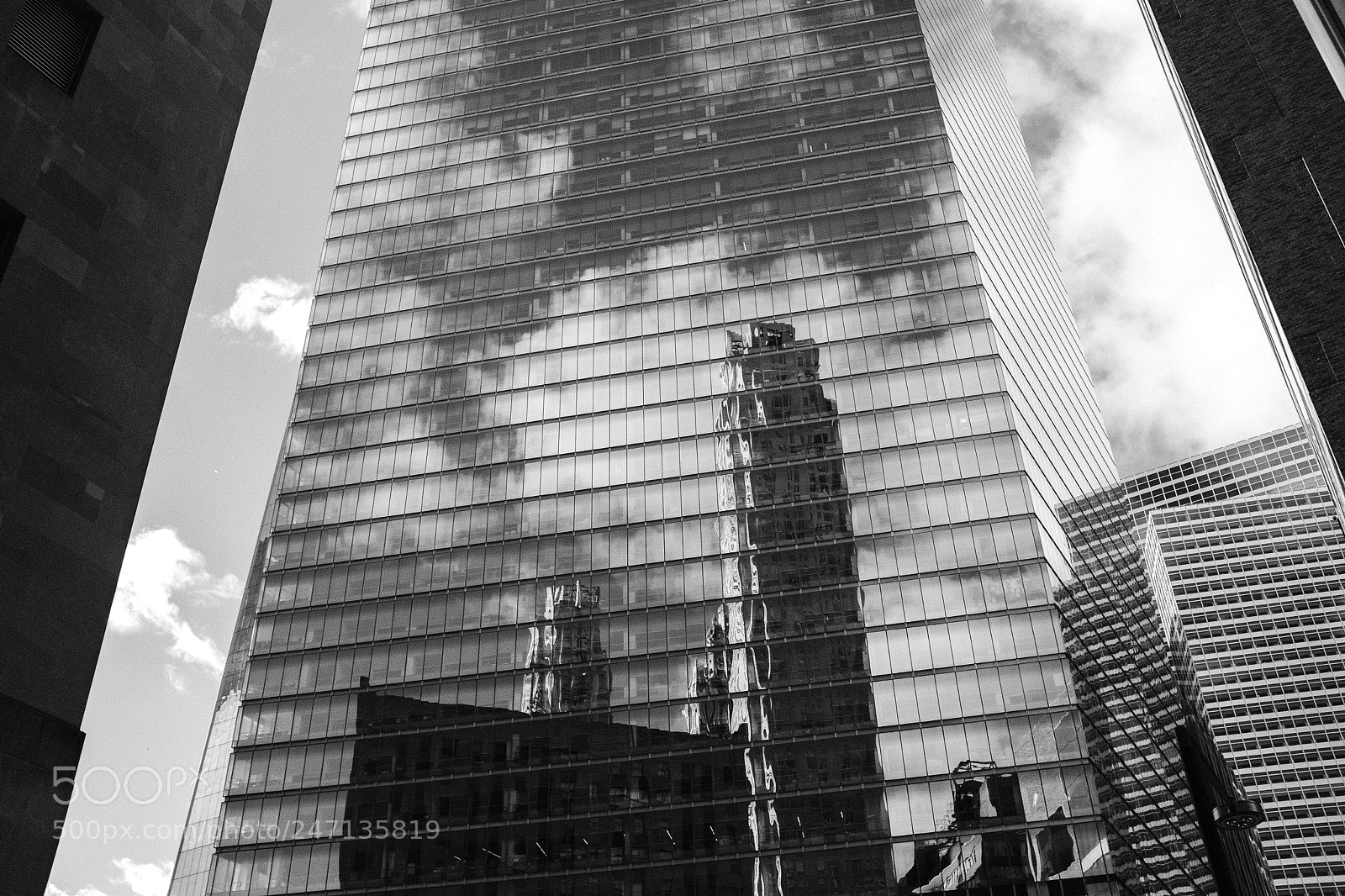 Fujifilm X100F sample photo. Reflection of manhattan photography