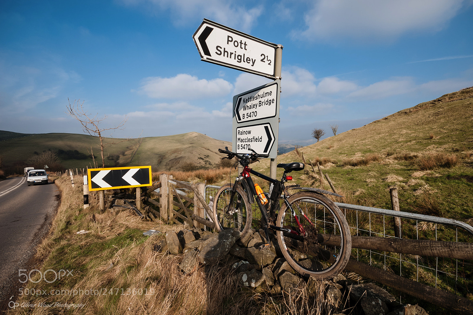 Nikon D200 sample photo. Cycling to whaley bridge photography