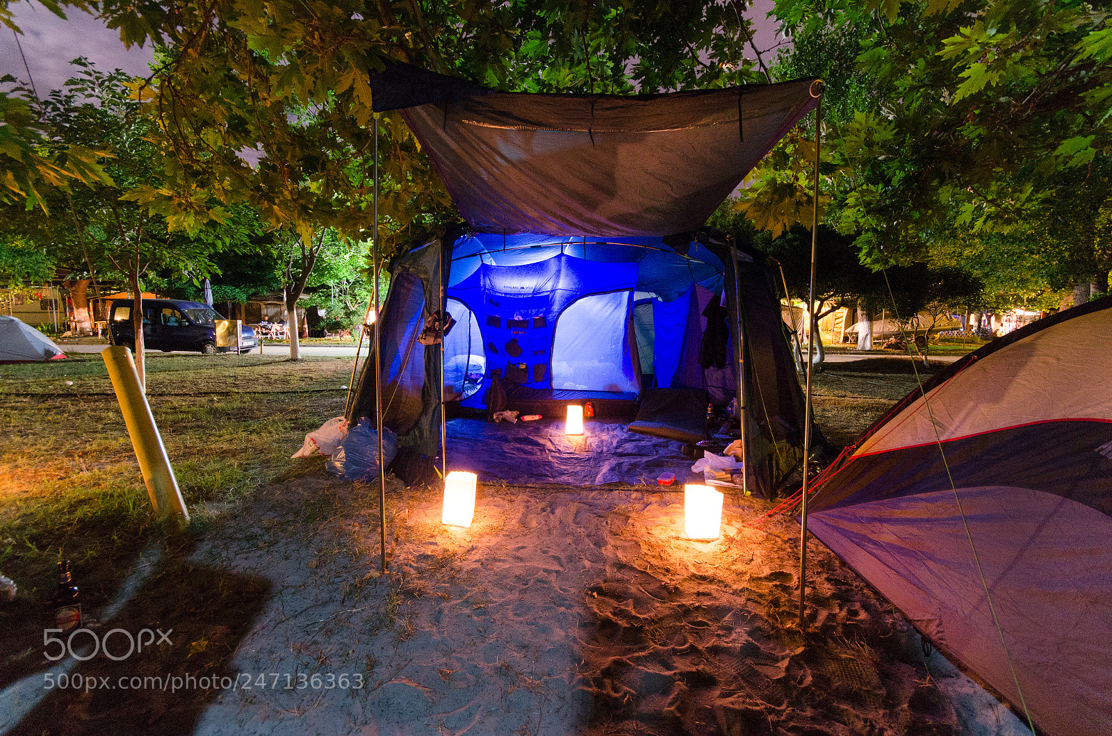 Nikon D5100 sample photo. Tent time photography