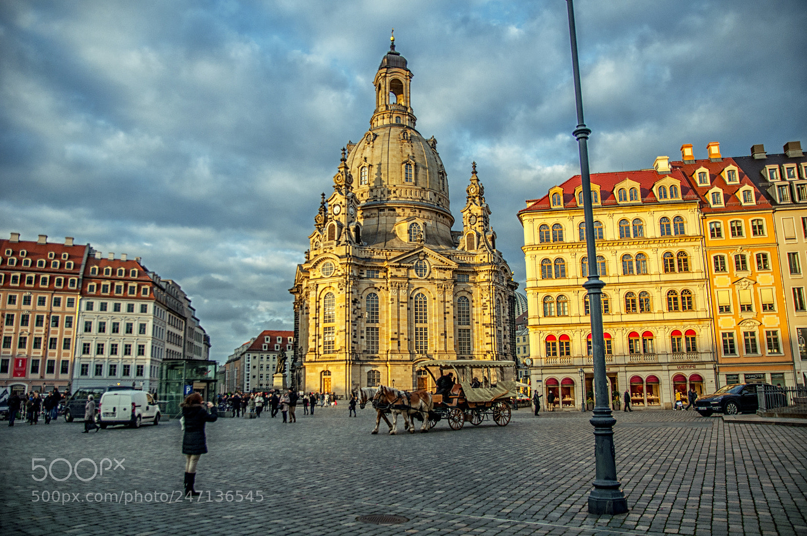 Nikon D5000 sample photo. Dresden frauenkirche photography