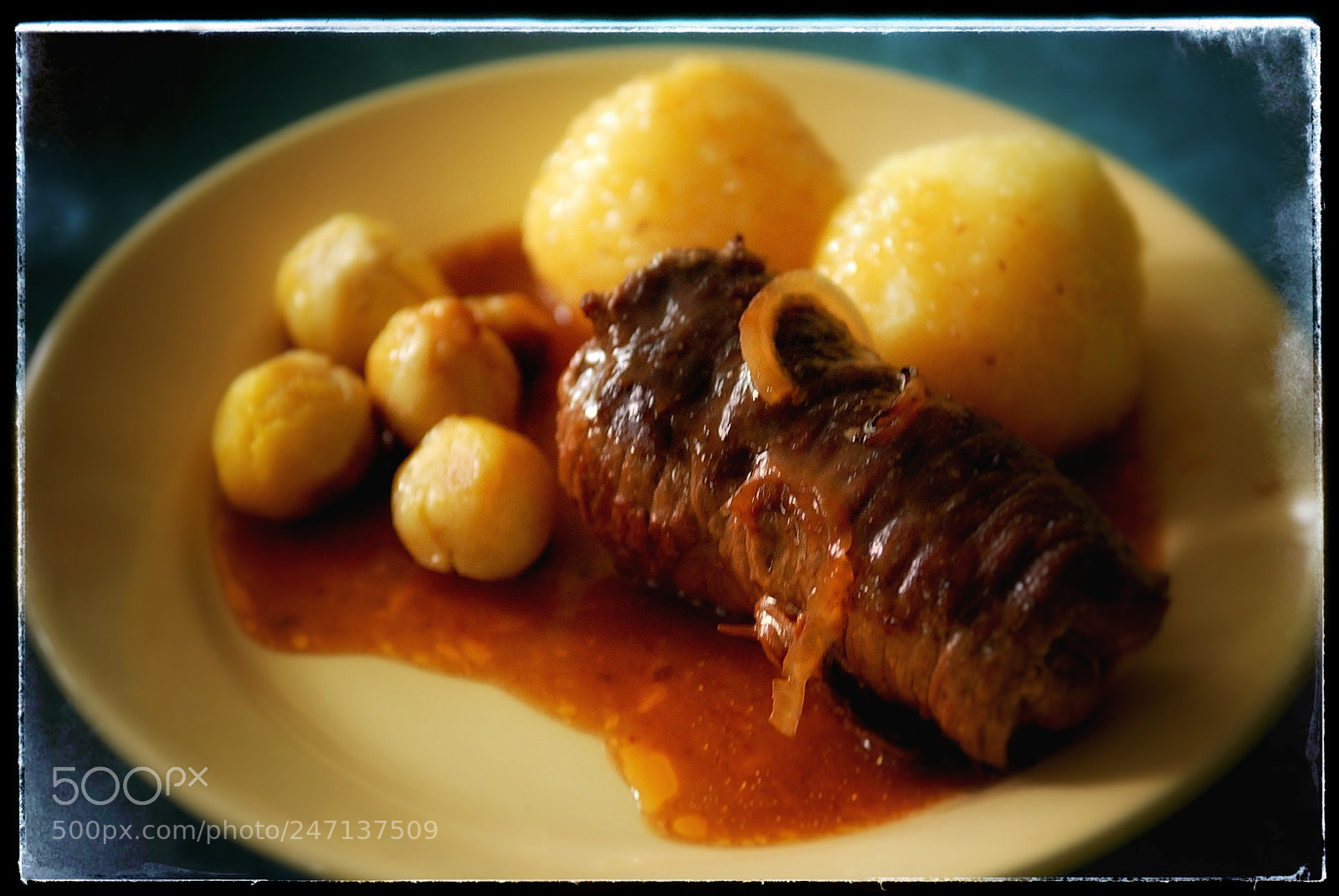Nikon D200 sample photo. Rinderroulade photography