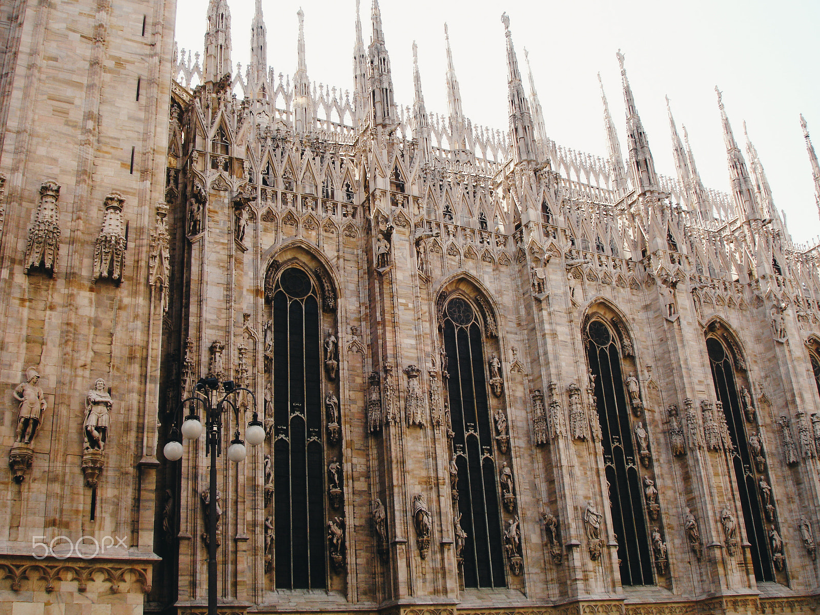 Sony DSC-P200 sample photo. Milan cathedral photography