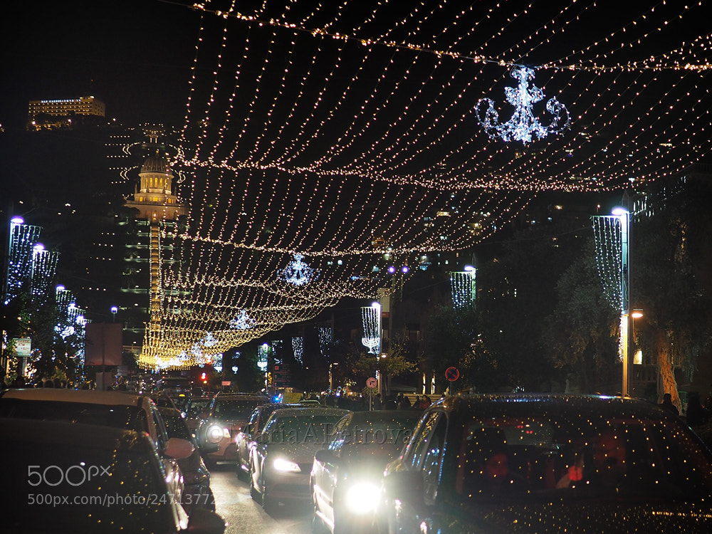 Olympus OM-D E-M5 II sample photo. New year in haifa photography