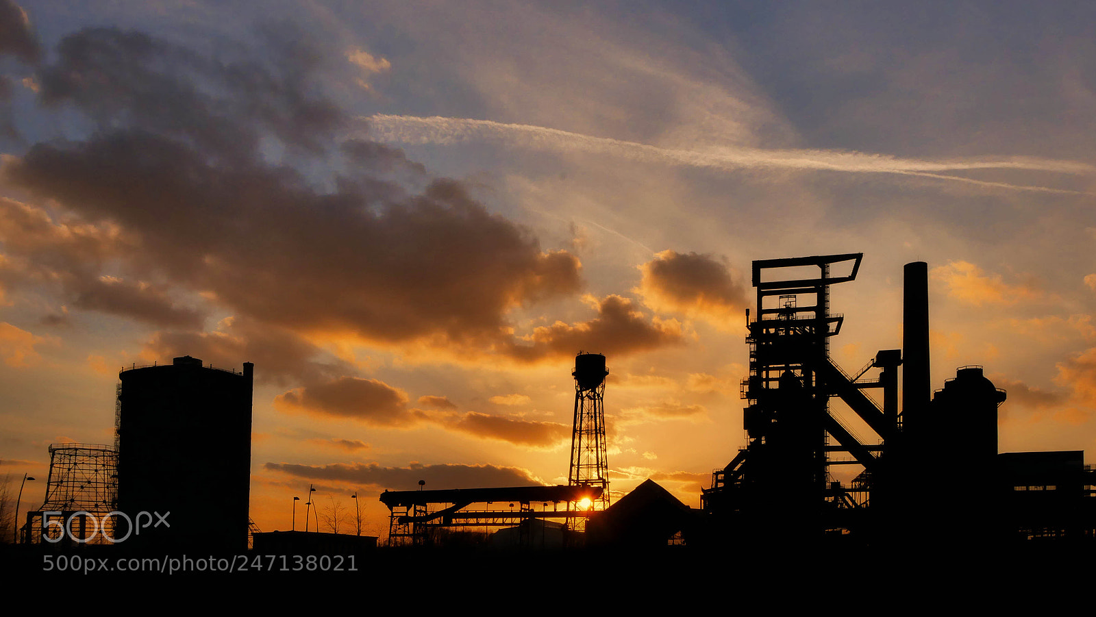 Panasonic DMC-G81 sample photo. Sundown in the ruhr photography