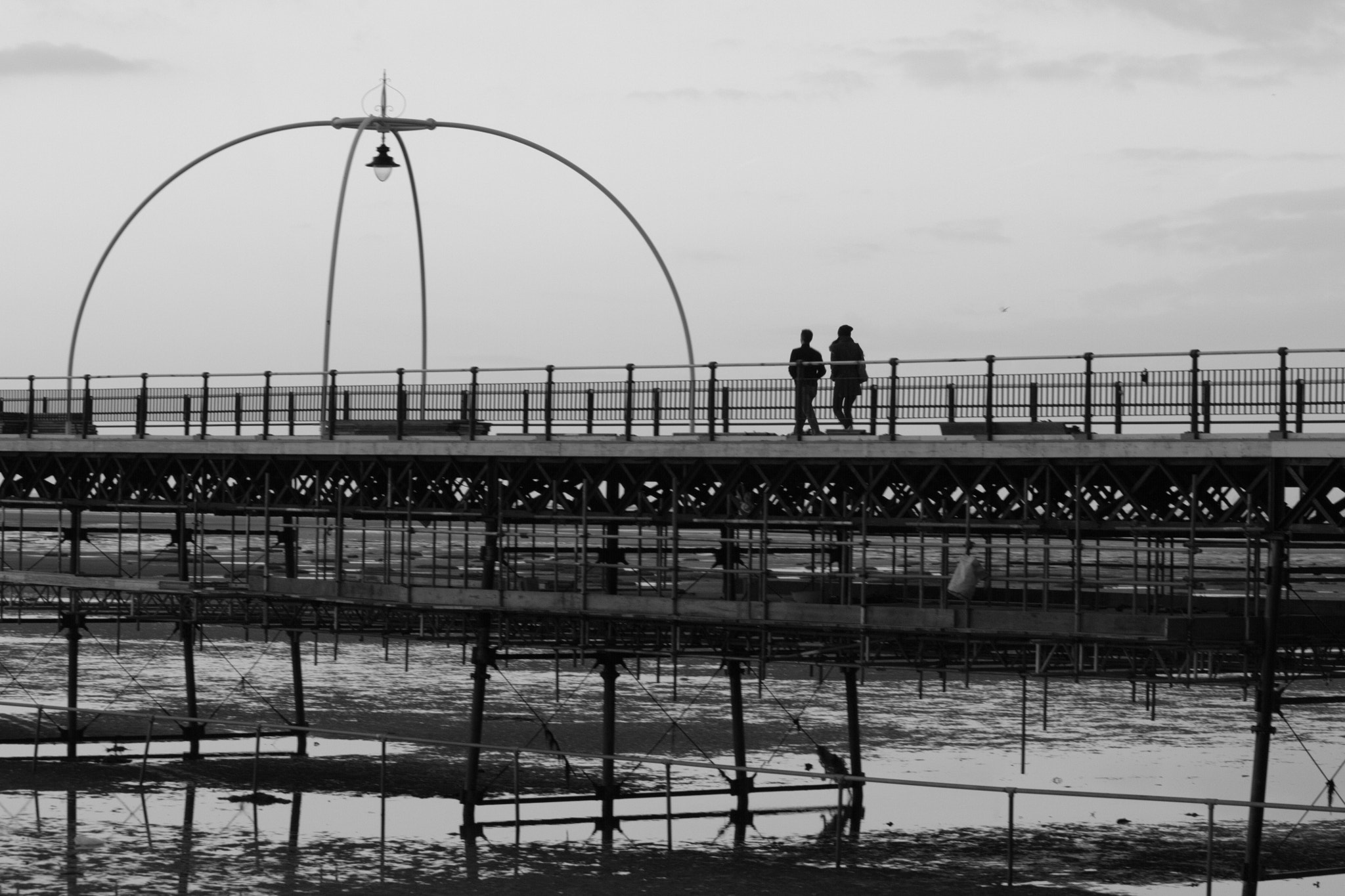 Canon EF-S 55-250mm F4-5.6 IS II sample photo. A pier photography