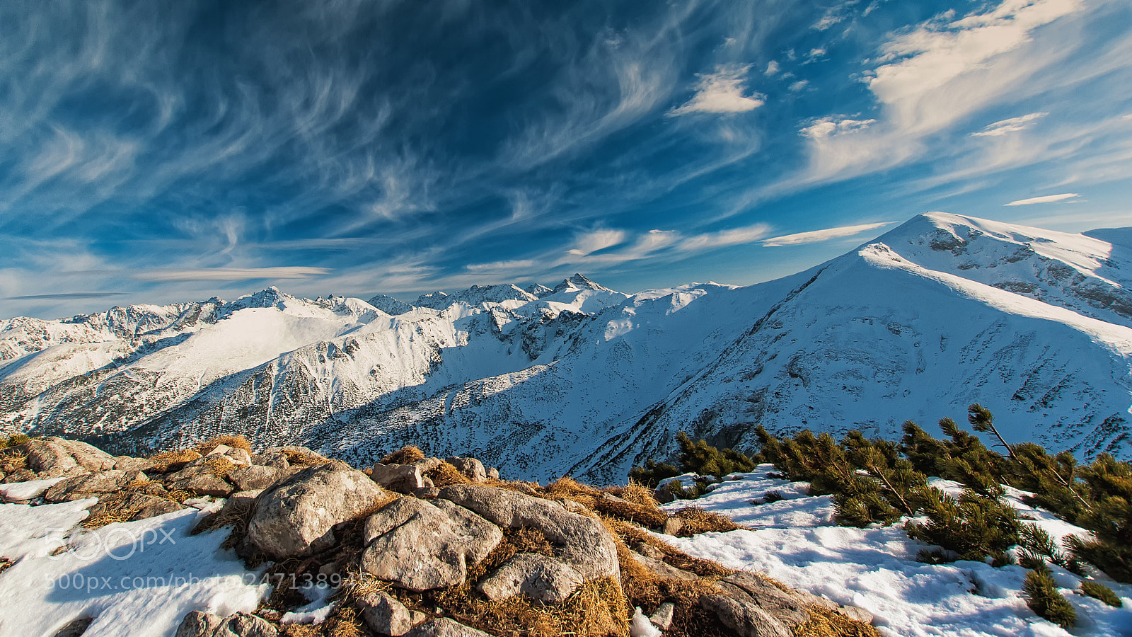 Pentax K200D sample photo. Tatry photography