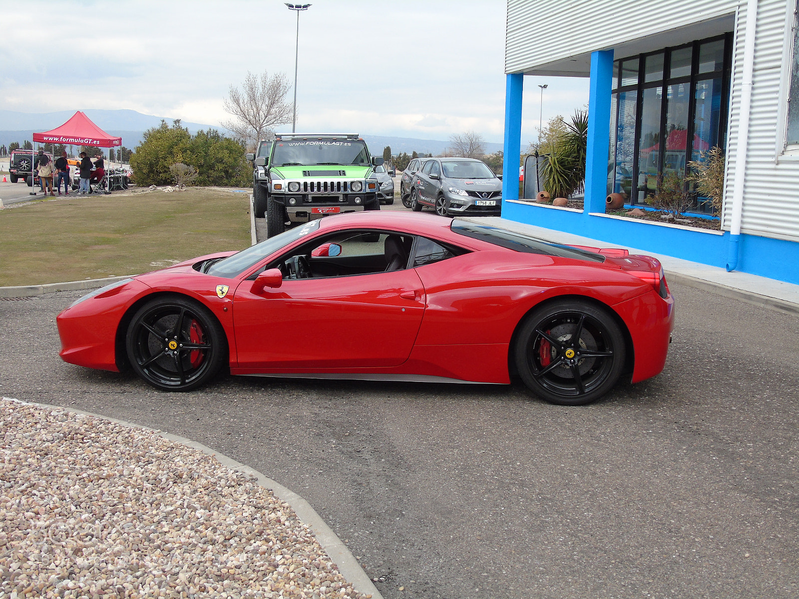 Sony Cyber-shot DSC-H400 sample photo. Ferrari photography