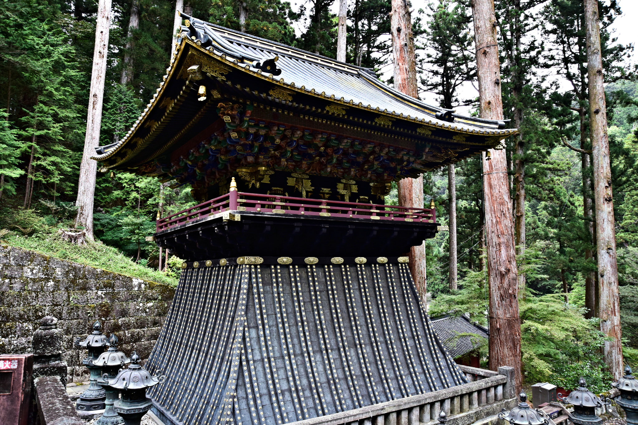 Nikon D5300 sample photo. Iemitsu mausoleum belfry - nikkō, japan photography