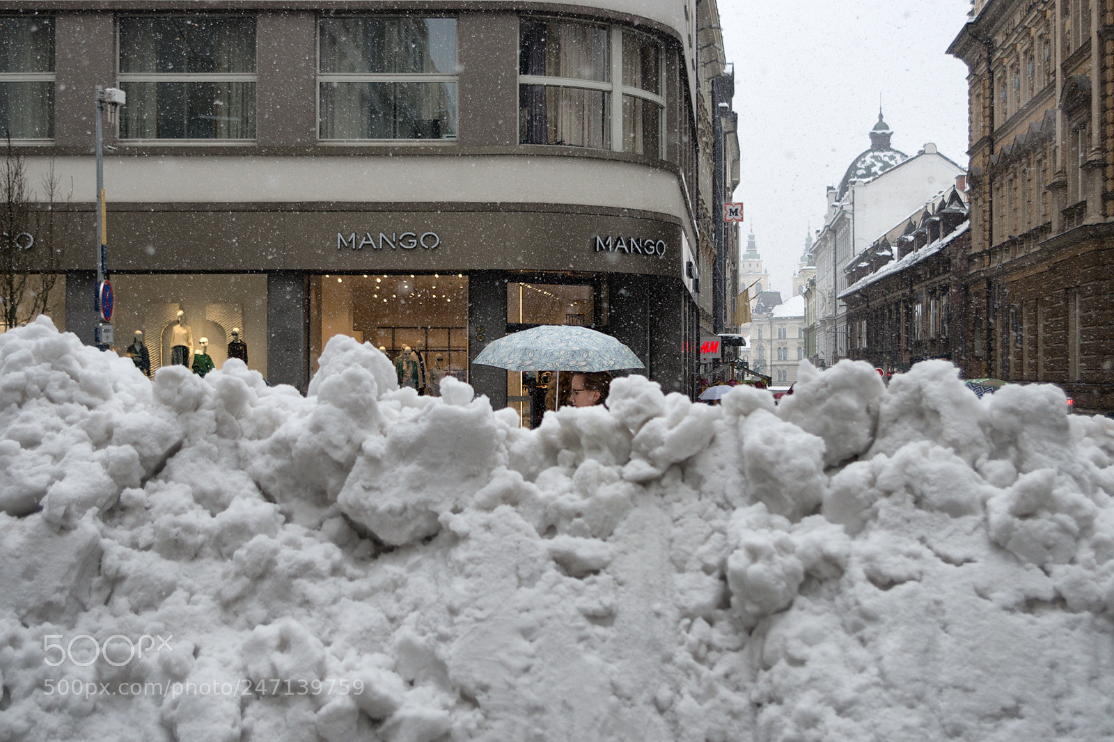 Pentax K-5 II sample photo. Blizzard photography