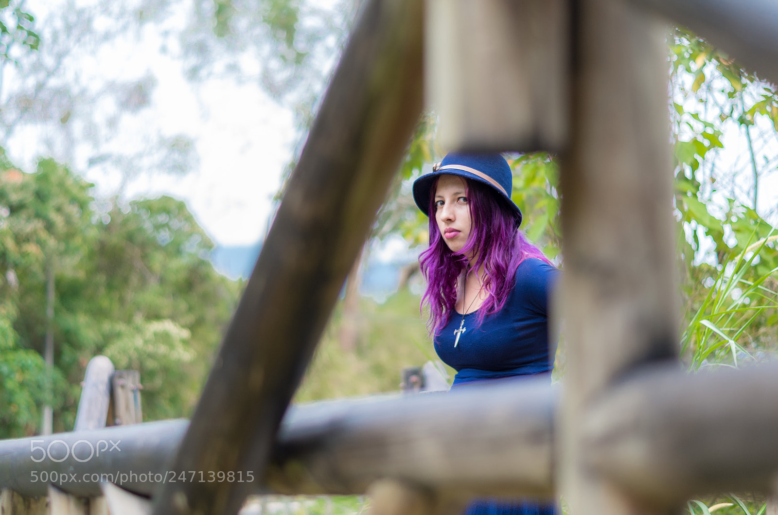Pentax K-50 sample photo. Violet photography