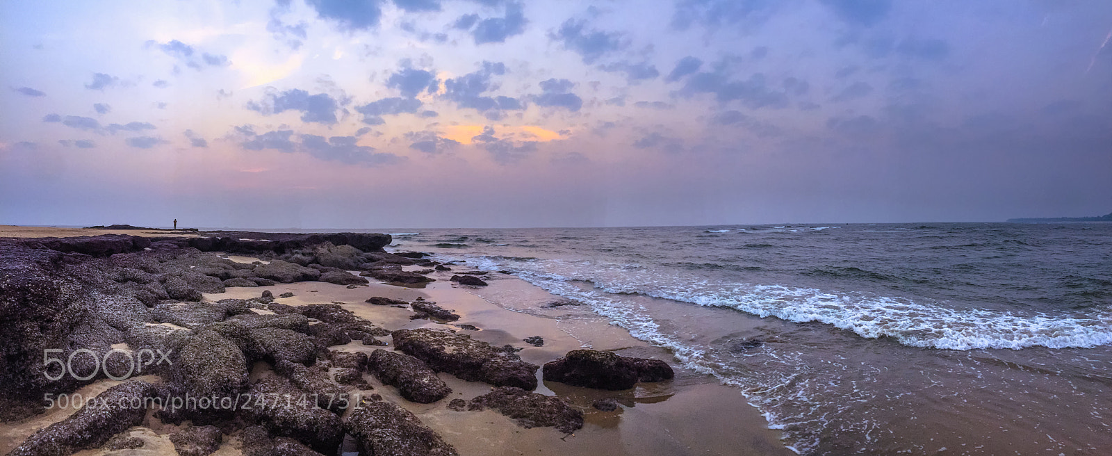 Apple iPhone 6 sample photo. Beches skyclouds stones waves photography
