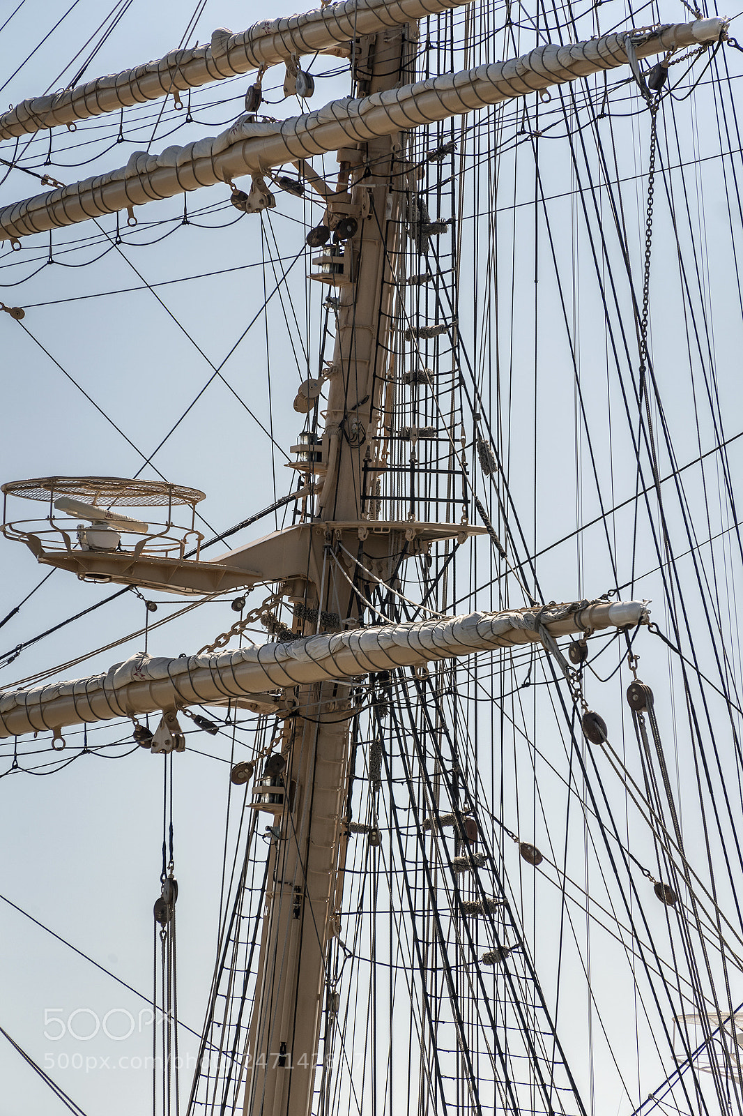 Nikon D810 sample photo. Foremast rigging photography