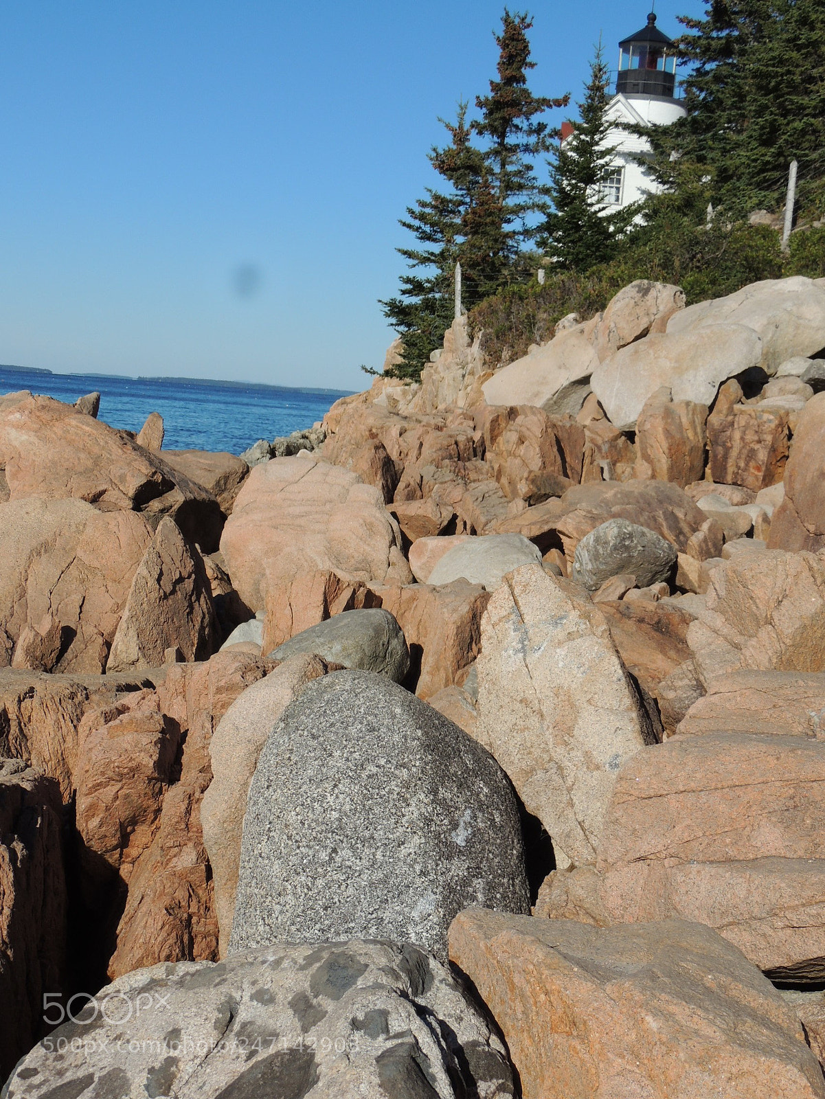 Nikon Coolpix P510 sample photo. An acadia lighthouse in photography