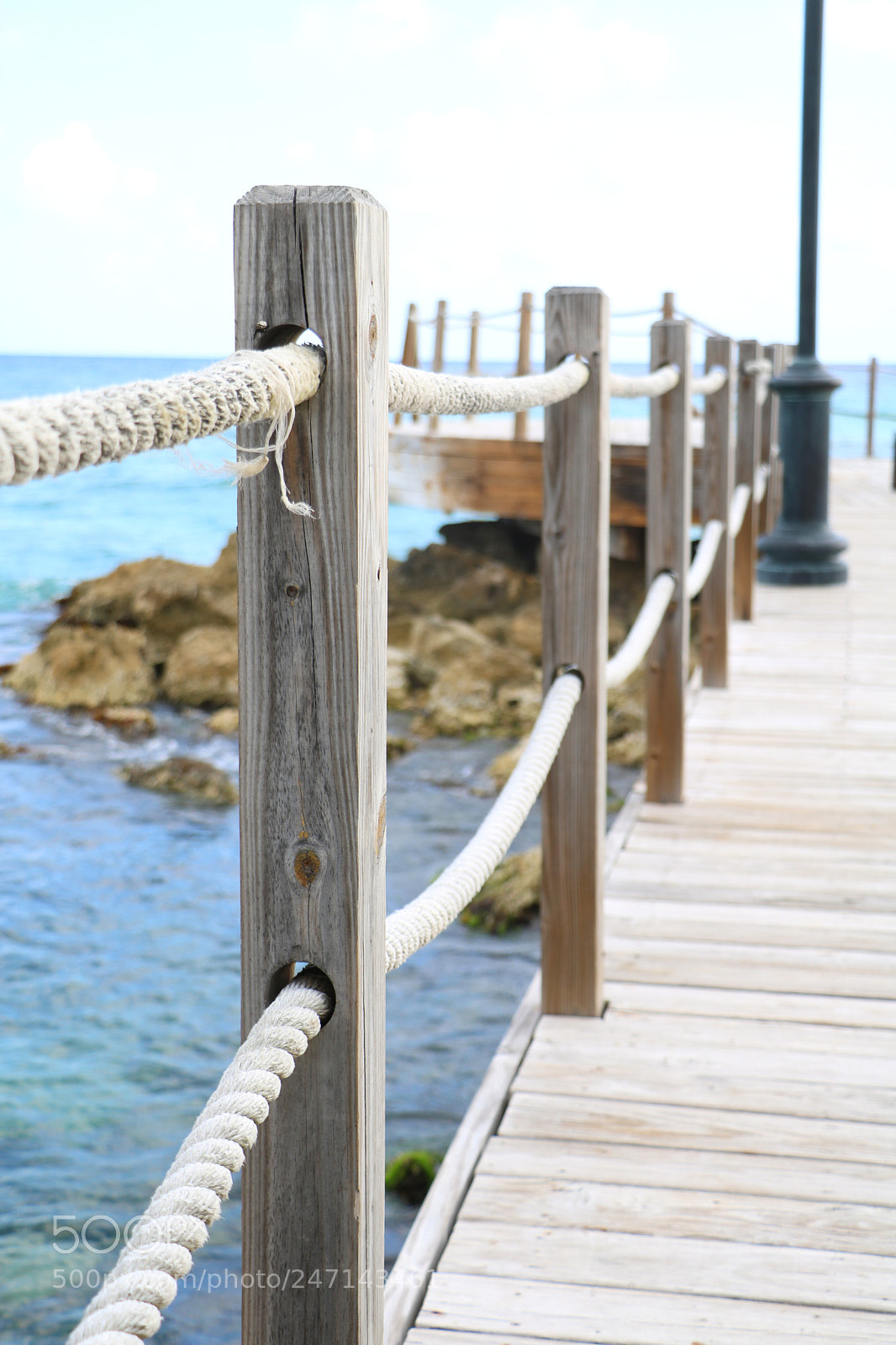 Canon EOS 760D (EOS Rebel T6s / EOS 8000D) sample photo. Ocean pier photography