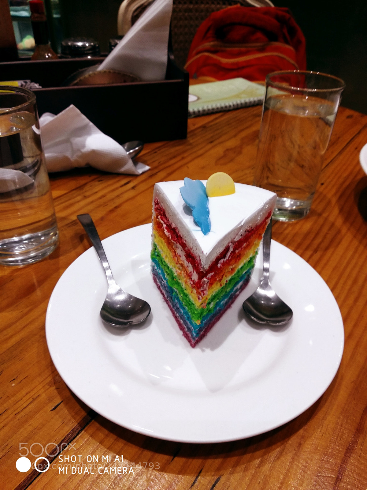 Xiaomi Mi A1 sample photo. Rainbow cake photography