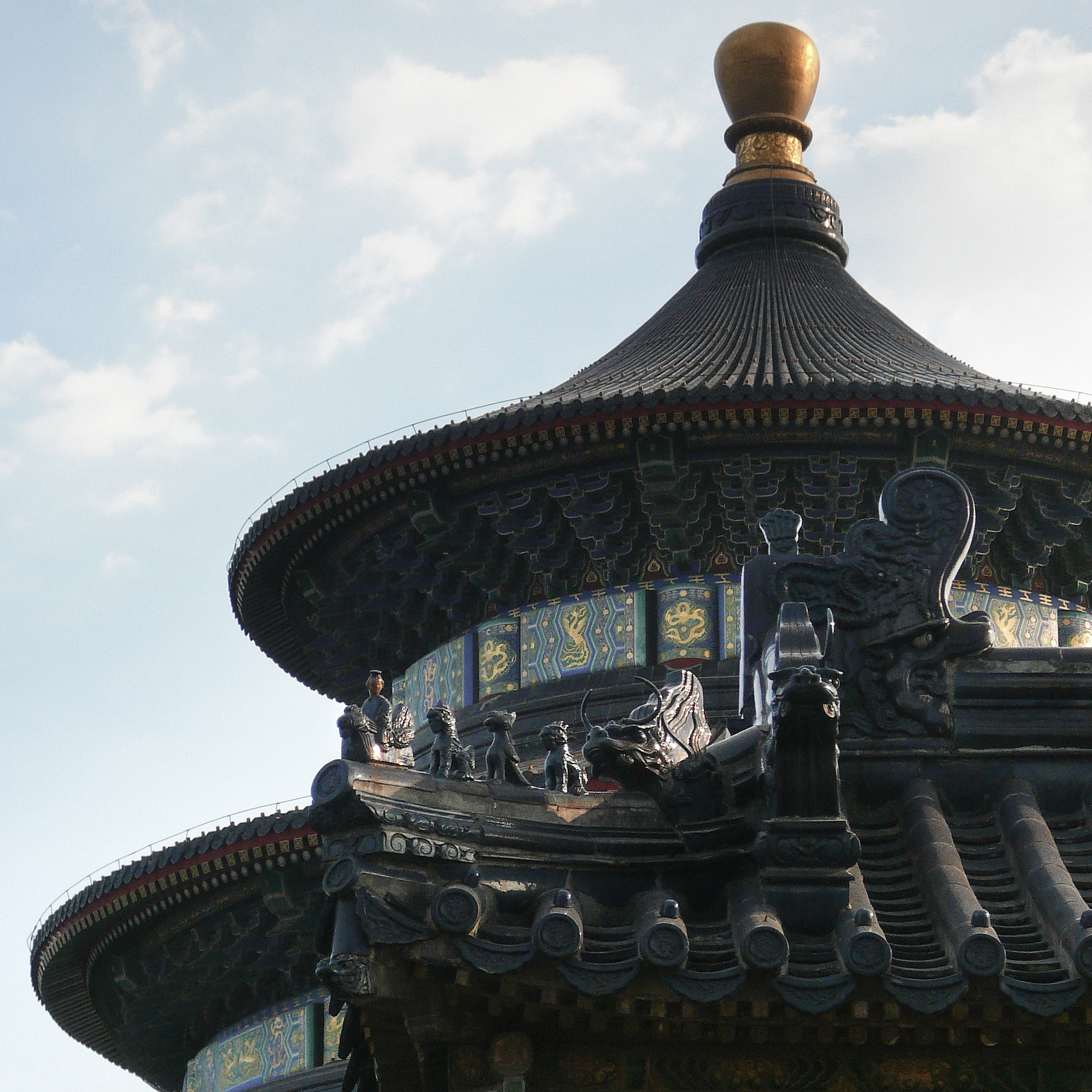 Panasonic DMC-FX07 sample photo. Temple of heaven photography