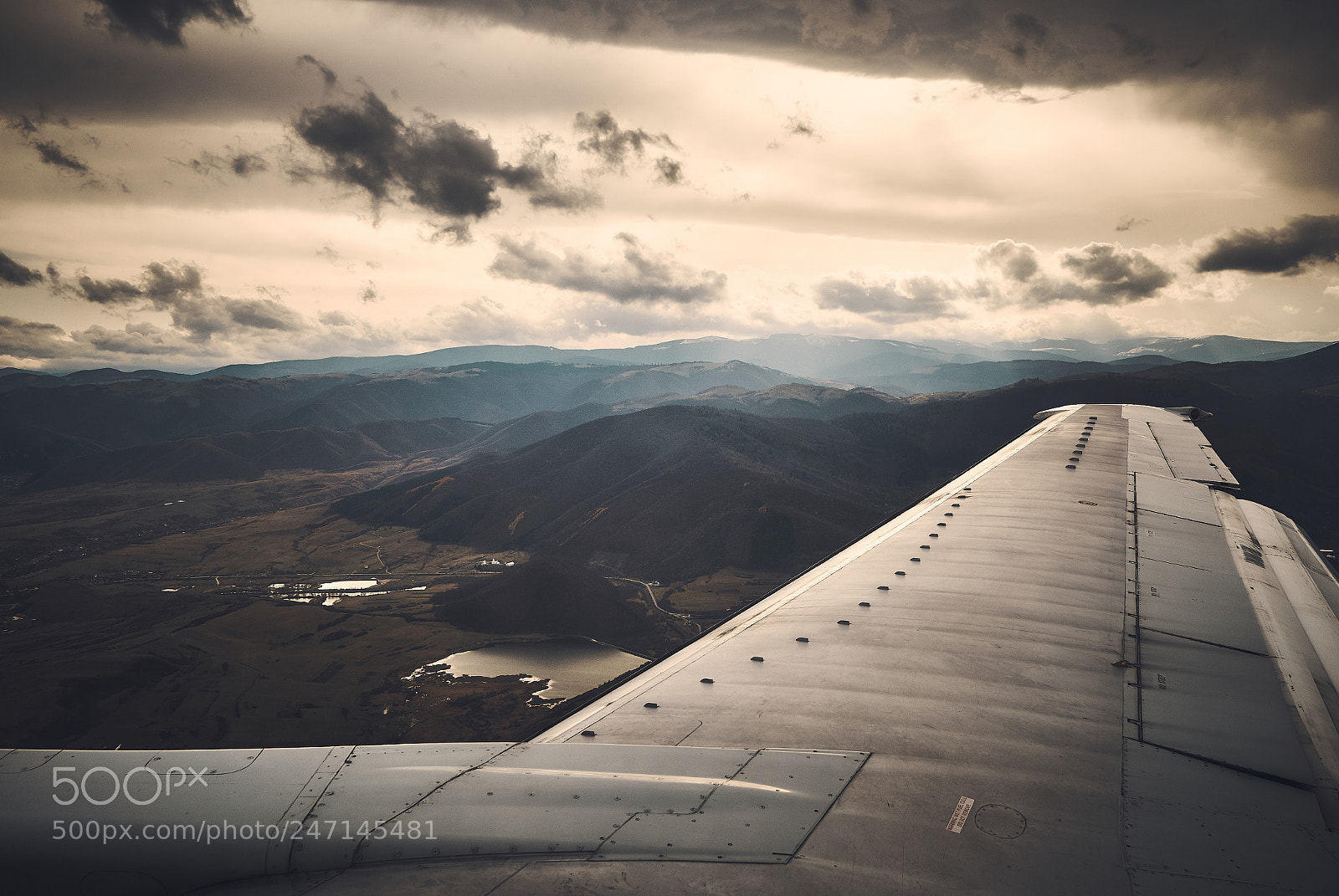 Sony a6500 sample photo. Airplane mountains ⛰ photography