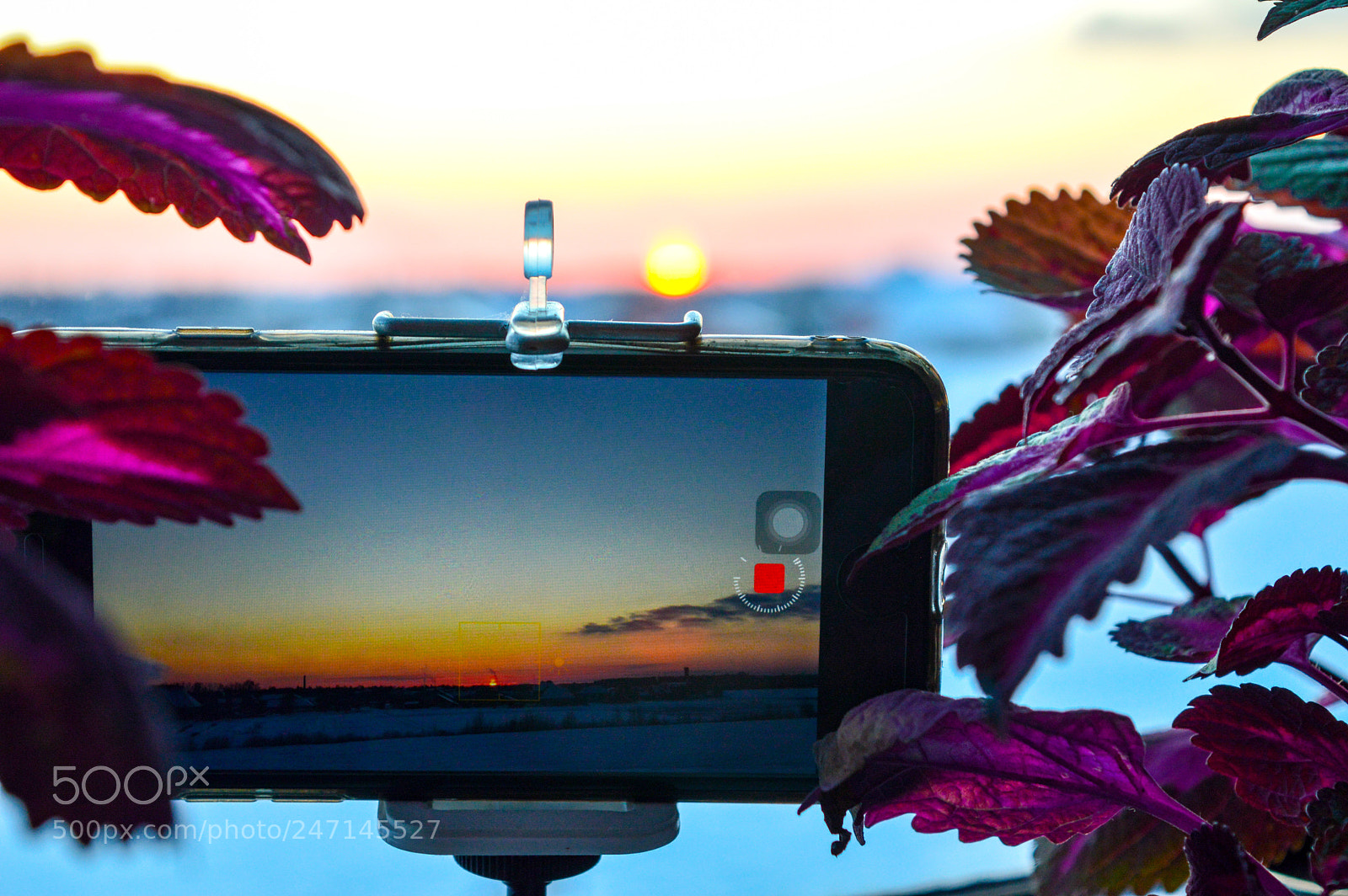 Nikon D3200 sample photo. Time-lapsing winter sunset photography