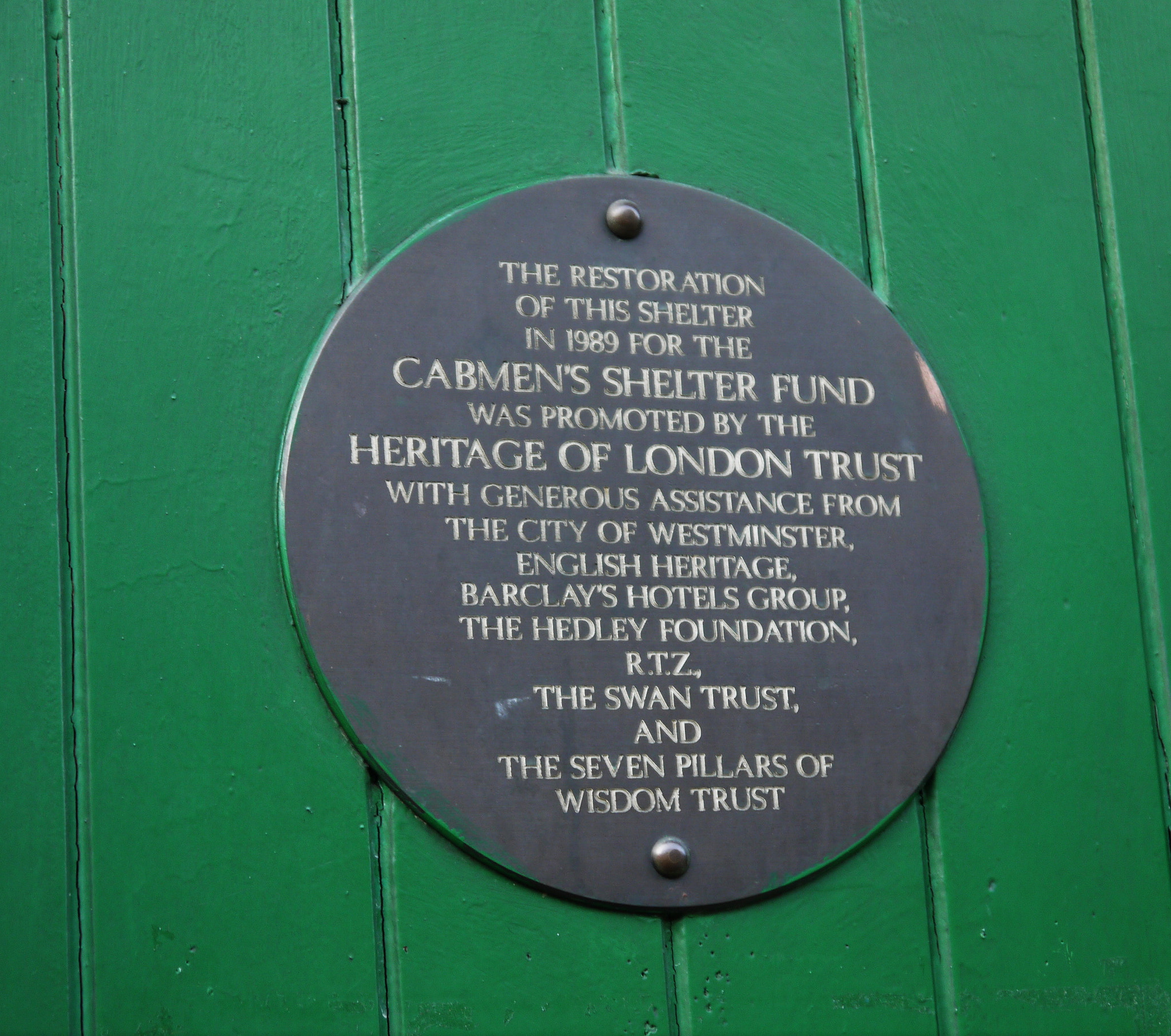 IO 14-42mm F3.5-5.6 sample photo. Cabmen's shelters, london photography