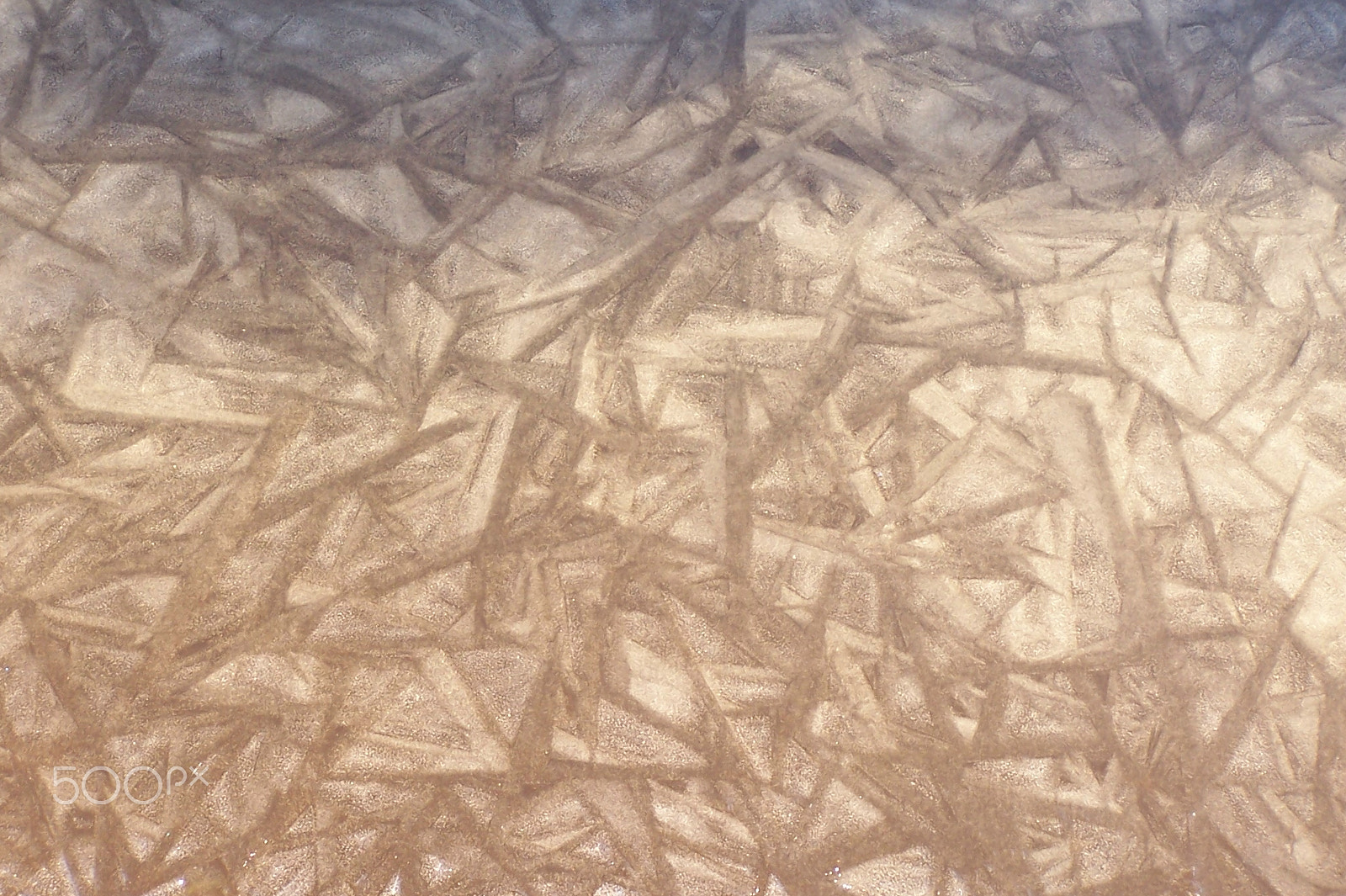 Kodak DX6490 ZOOM DIGITAL CAMERA sample photo. Cracked ice pattern photography