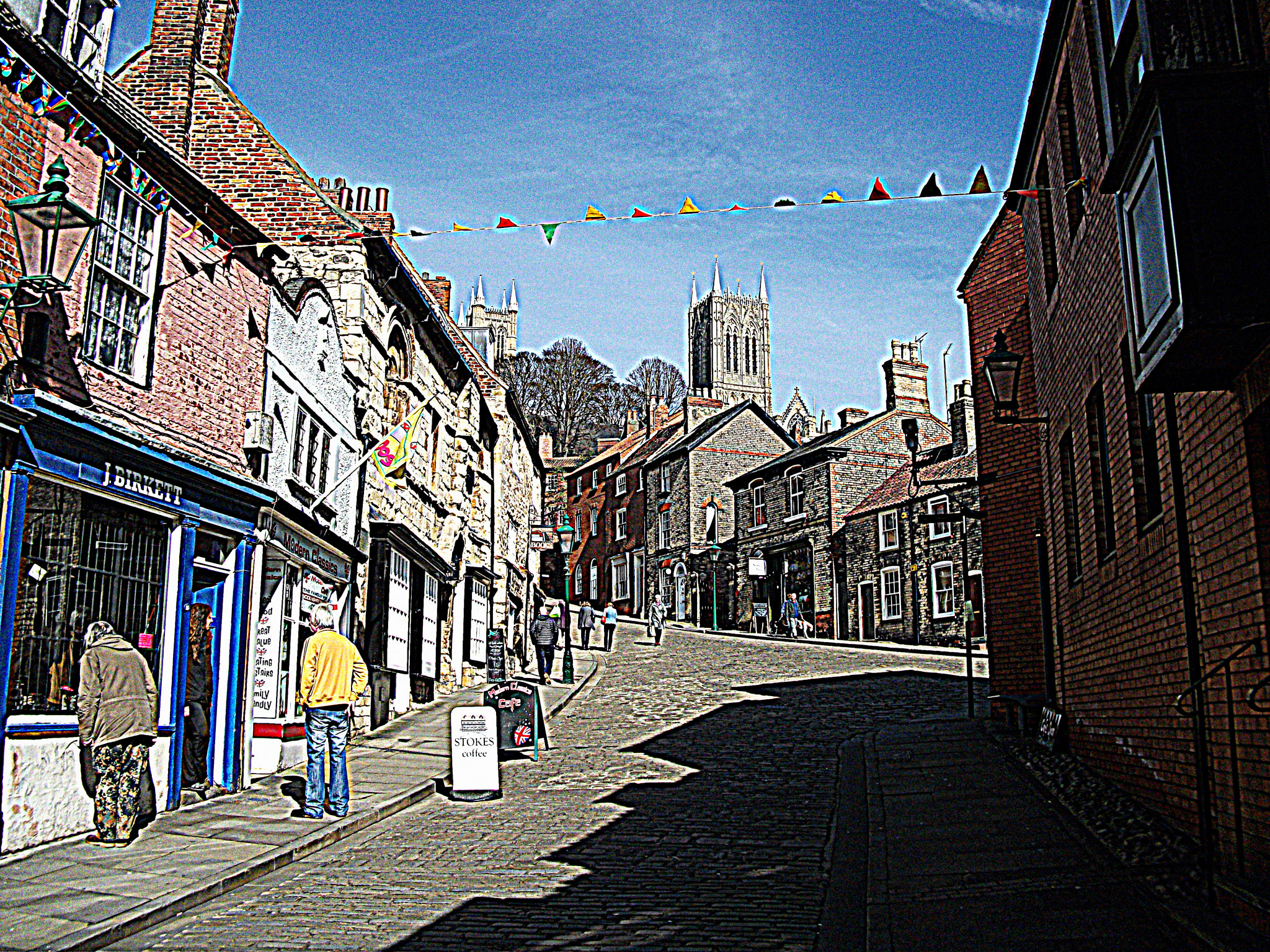 Fujifilm FinePix AV120 sample photo. Steep hill ( lincoln ) photography