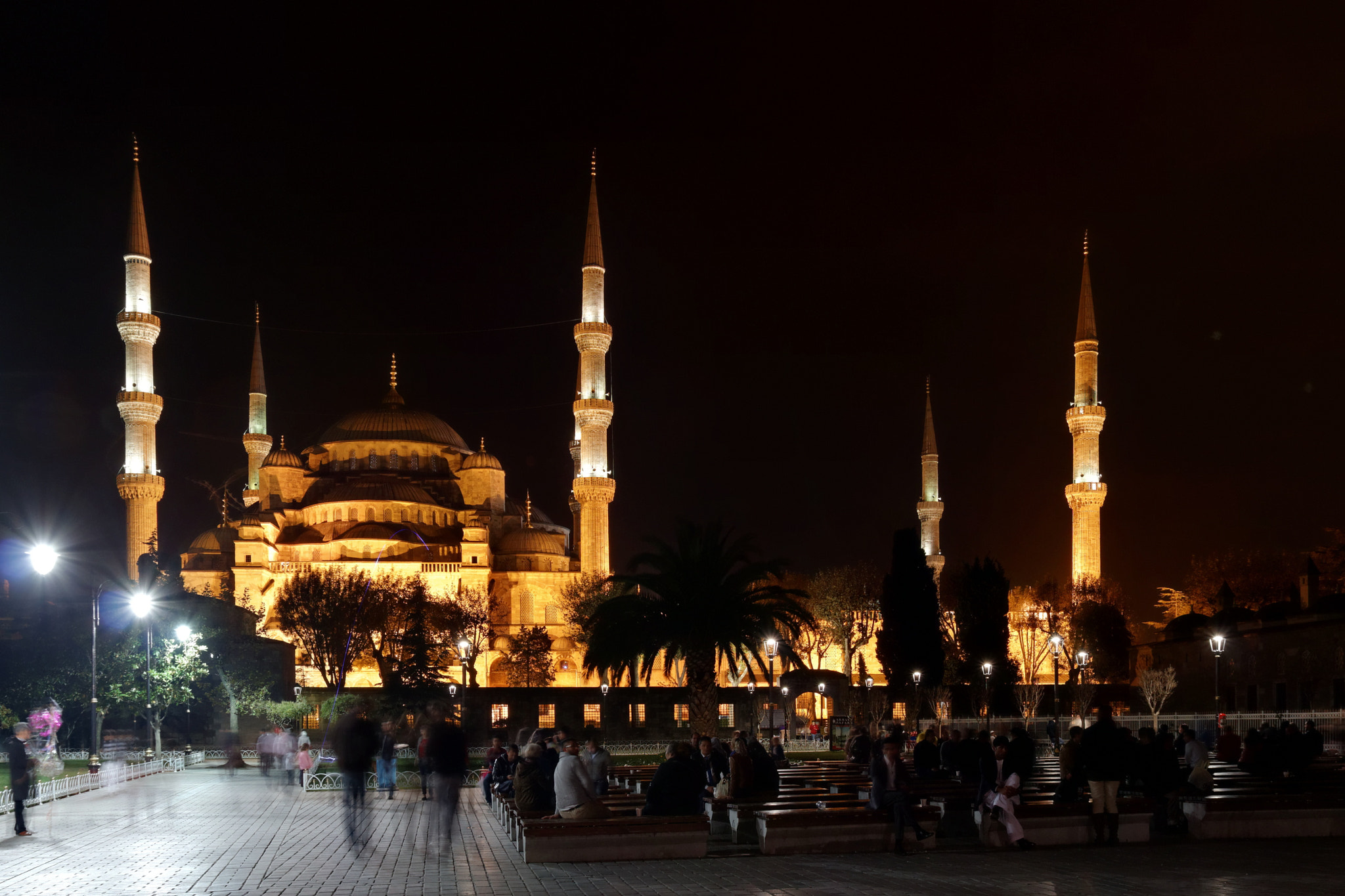 Tamron SP AF 17-50mm F2.8 XR Di II LD Aspherical (IF) sample photo. Istanbul. the blue mosque (sultan ahmed mosque) photography