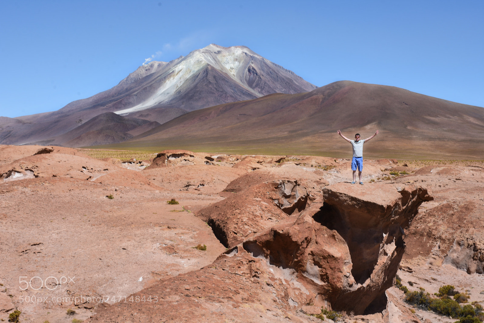 Nikon D7200 sample photo. Ollague volcano photography