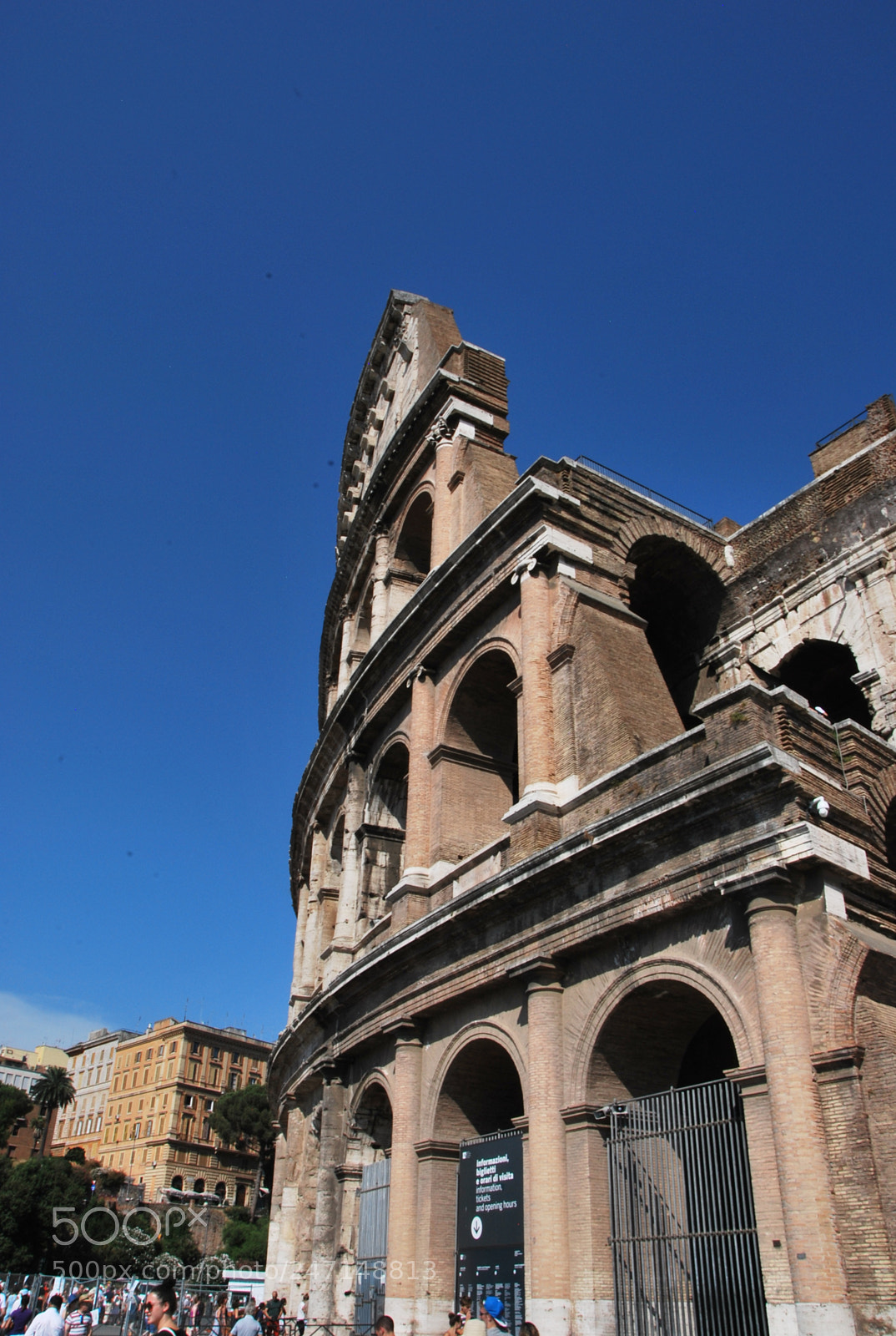 Nikon D60 sample photo. Colosseum photography