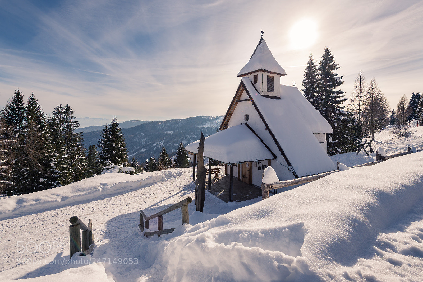 Nikon D610 sample photo. Winterwonderland hochrindl photography