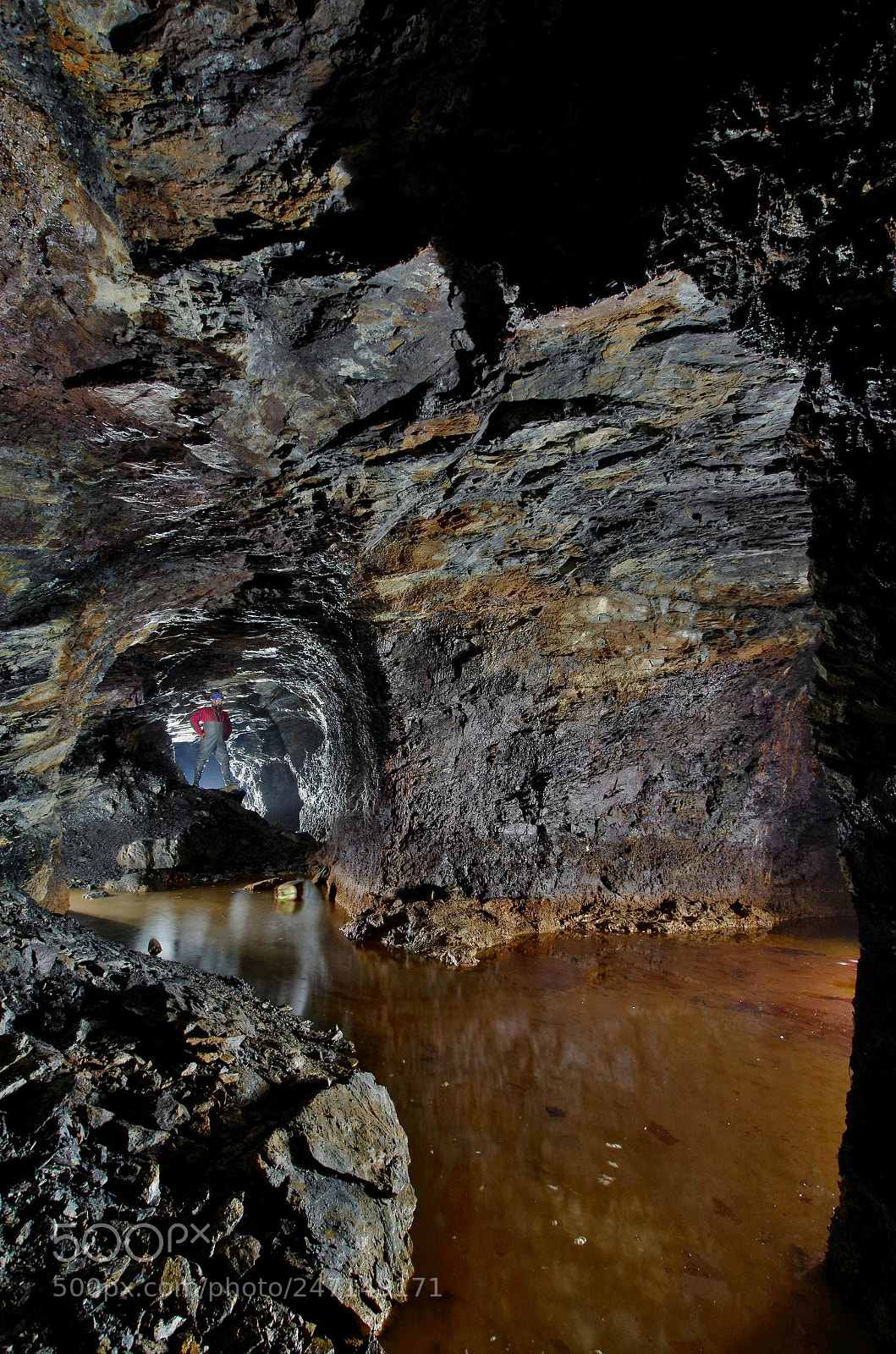 Pentax K-50 sample photo. H2so4 blues old mine photography