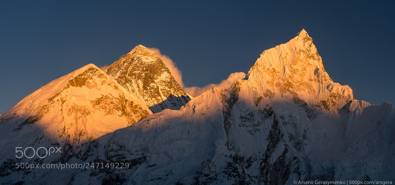 Sony a99 II sample photo. Everest and nuptse peaks photography