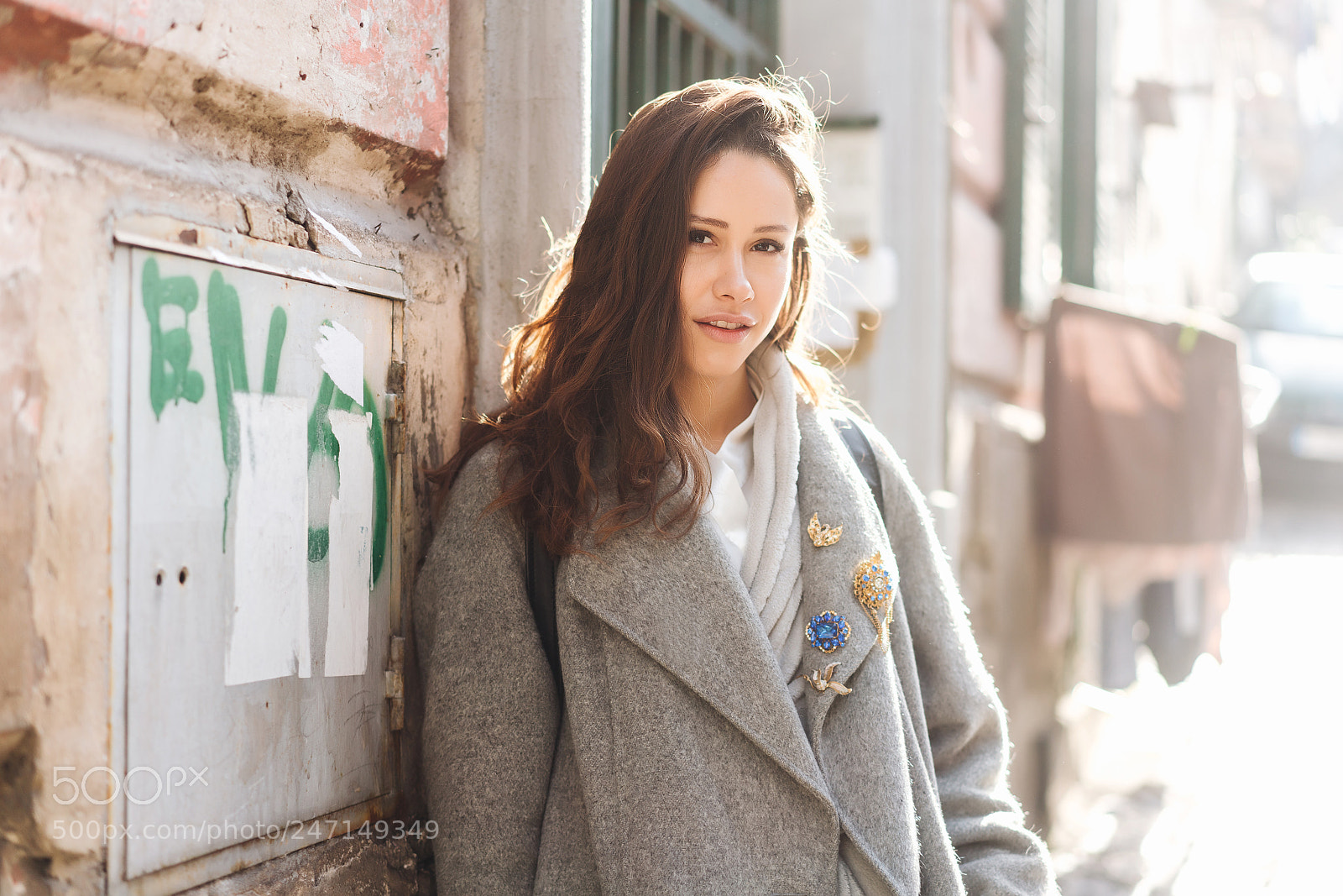 Sony a7R II sample photo. Woman walking in the photography