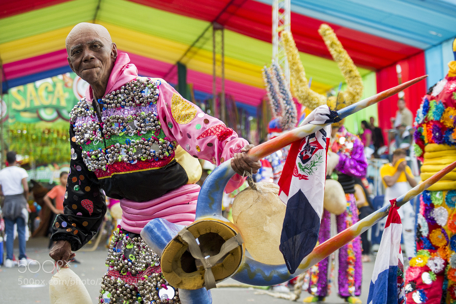 Nikon D3100 sample photo. Dominican carnival photography