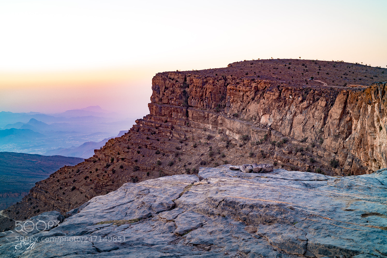 Nikon D850 sample photo. Shams mountain (jabal shams) photography